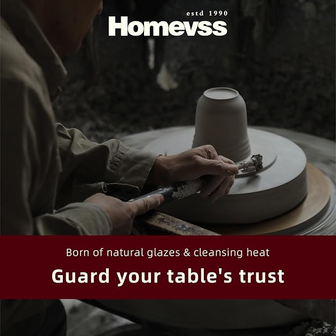 HomeVss 20-Piece Dinnerware Set - Serves 4, Reactive Glaze Bubble Green Plates & Bowls Set | Microwave & Dishwasher Safe Dishes Set