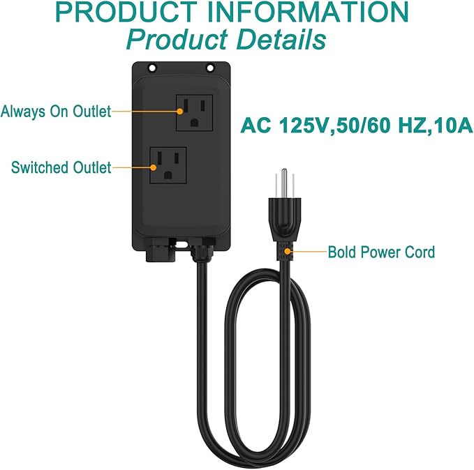 KANARY Square Garbage Disposal Air Switch Kit, Sink Top Air Push Brass Button for Waste Disposer, Safe for Wet Hands Food(Chrome)