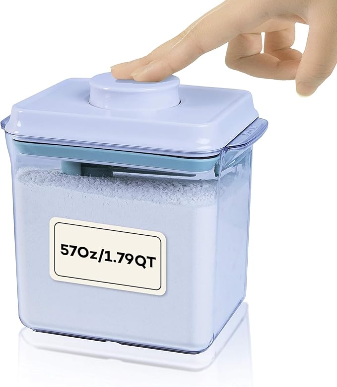 Bop Top | Airtight Meal Prep Containers with Lids | Food Storage Container Sets | Snack and Overnight Oats Fridge Organizer | Pantry and Kitchen Organization