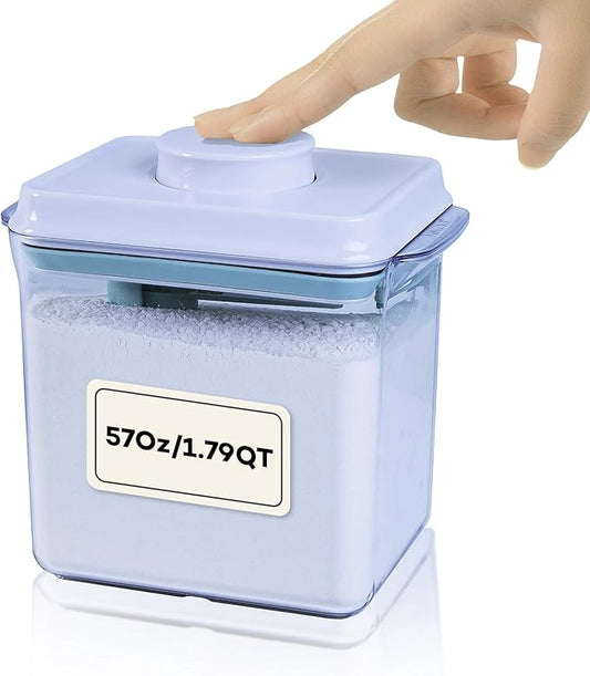 Bop Top | Airtight Meal Prep Containers with Lids | Food Storage Container Sets | Snack and Overnight Oats Fridge Organizer | Pantry and Kitchen Organization