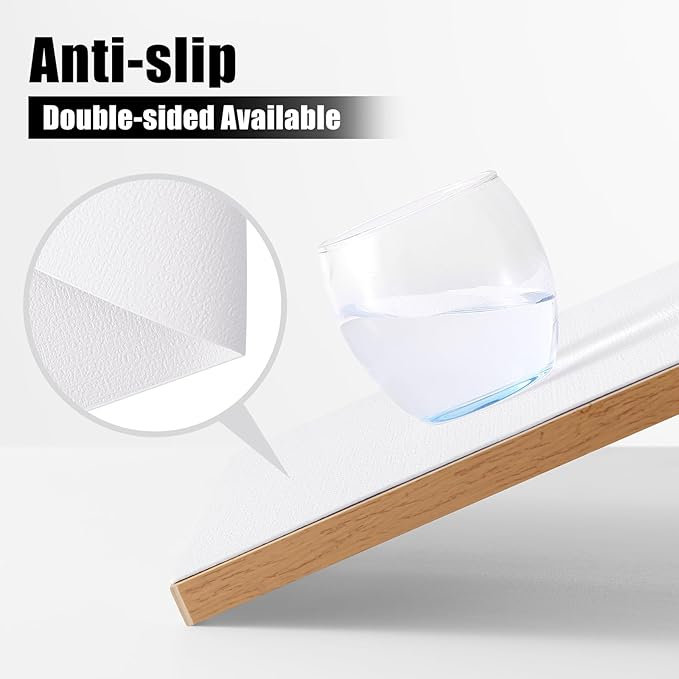 Homaxy Faux Leather Heat Resistant Placemats for Dining Table Set of 4, Waterproof Wipeable Washable PU Table Mats, Easy to Clean Anti-Slip Place Mats, 11.8" x 17", White