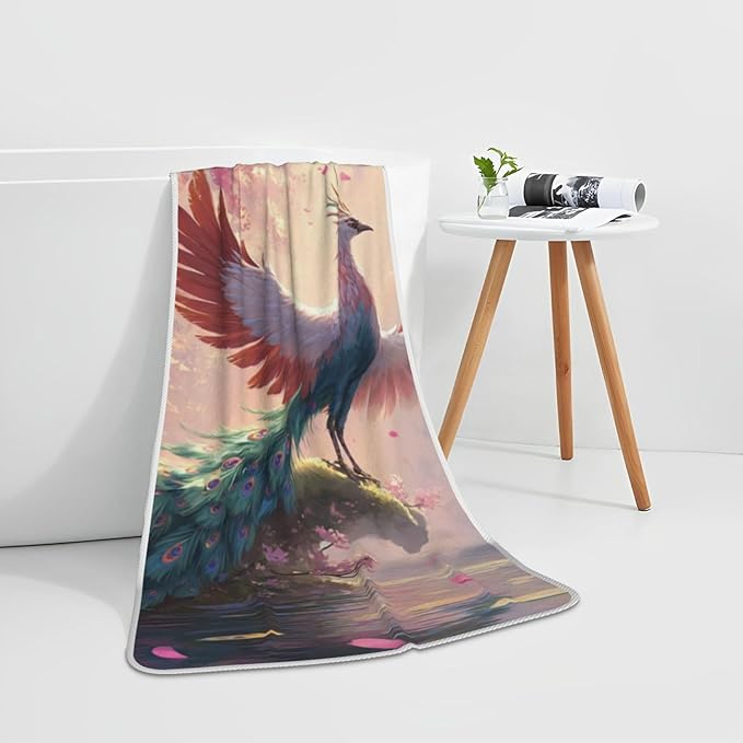 FengHung Quick Dry Microfiber Towel, Ultra Absorbent & Soft Coral Fleece Bath Towels for Body, Hair, Gym, Yoga, Spa & Travel - Lightweight & Fast Drying Multipurpose Towel (27"X55"