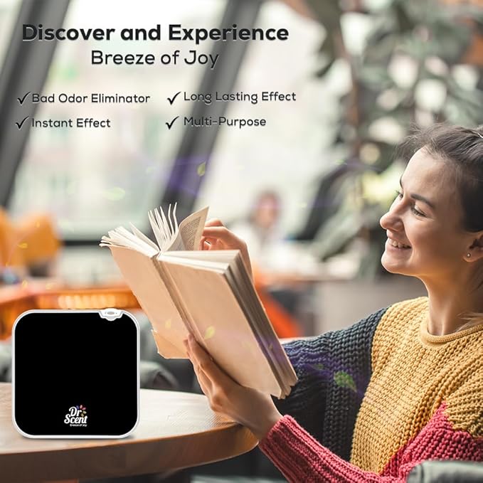 Dr Scent Essential Oil Diffuser Machine Mini (Black)