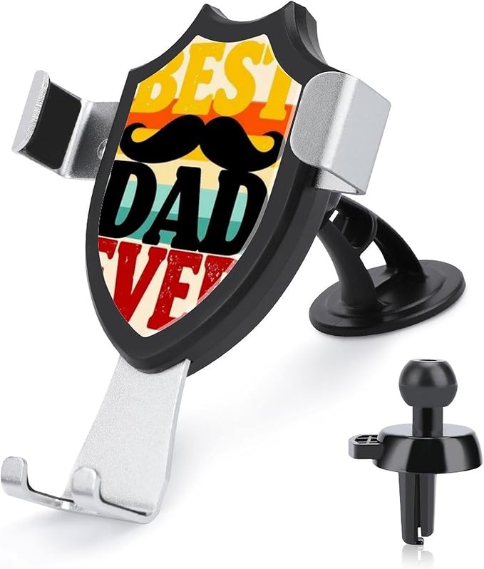 Fashion Phone Holders Universal Hands Free Automobile Cell Phone Holder Beard Best Dad Ever