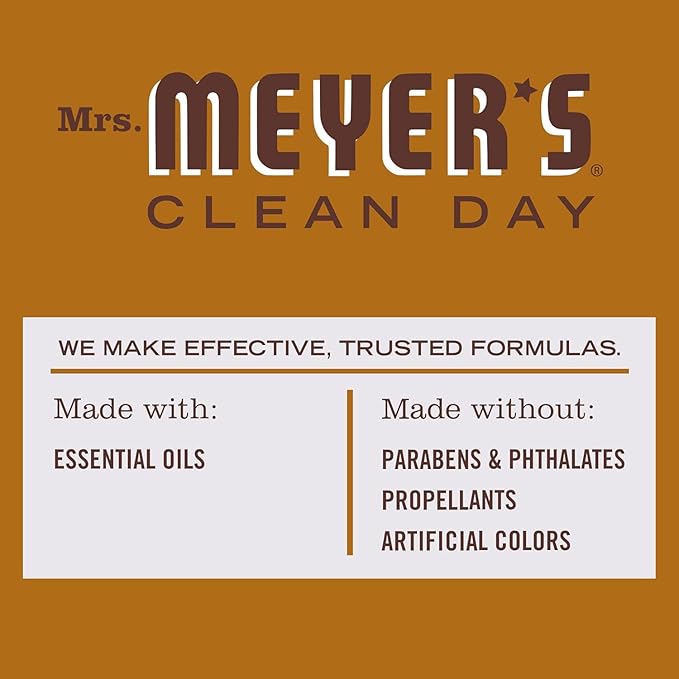 MRS. MEYER'S CLEAN DAY Room and Air Freshener Spray, Non-Aerosol Spray Bottle Infused with Essential Oils, Acorn Spice, 8 fl. oz