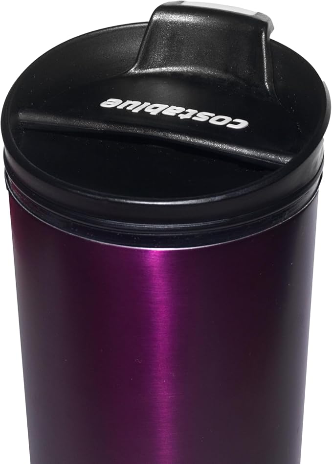 Travel Coffee Mug - 16 Oz. Stainless Steel Insulated Coffee Mug, Leak Proof Tumbler w/Dishwasher Safe Lid, Double Wall Travel Cup, Reusable Insulated Tumbler for Hot & Cold Beverages