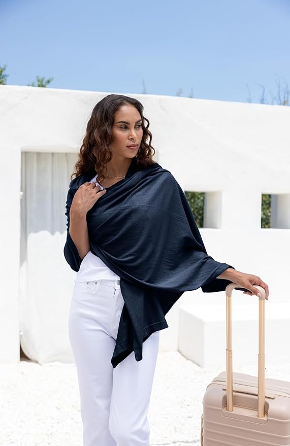 zestt Dreamsoft Travel Scarf, Wrap and Shawl for Women, Organic Cotton