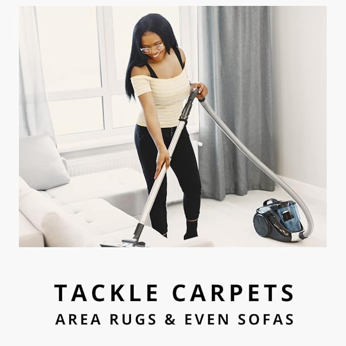 Home "Les Fleurs" Cherry Blossom & Peony Carpet Powder For Vacuuming, Upholstery Freshener With Room Spray, Air/Fabric/Room Odor Eliminator For Homes With Kids & Pets Bundle