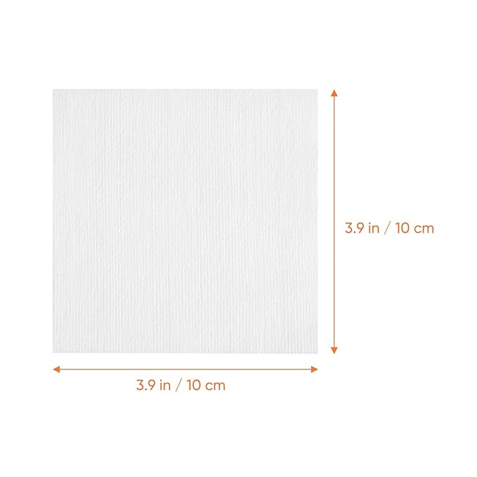 200pcs Makeup Remover Pads - 3. 9inch Reusable Facial Cleansing Pads Non-woven Makeup Removal Wipes for Daily Skincare