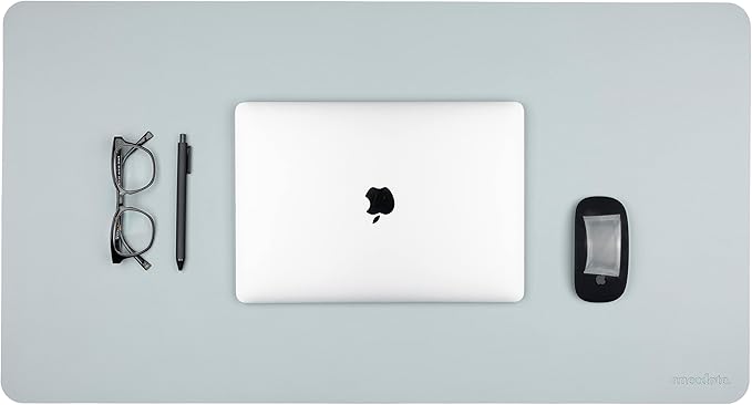 ANECDOTE Vegan Leather Desk Pad - 31.5"x17" Desk Mat for Your Office. This Quality Large Mouse Pad has Chic Elegance, Professional Look & Satisfying Touch - The Perfect Leather Mouse Pad for You!