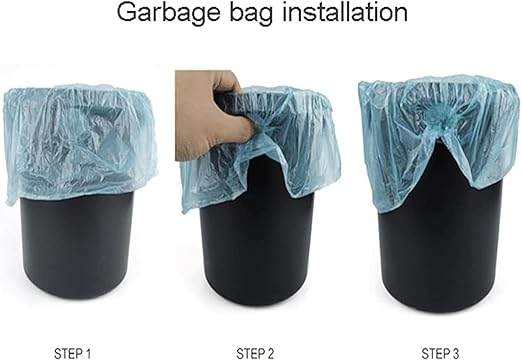 Rattan Round Foot Pedal Trash Can with Lid,Kitchen Wicker Garbage Can Bedroom Retro Office Silent Handwoven Wastebasket (Brown,5L)