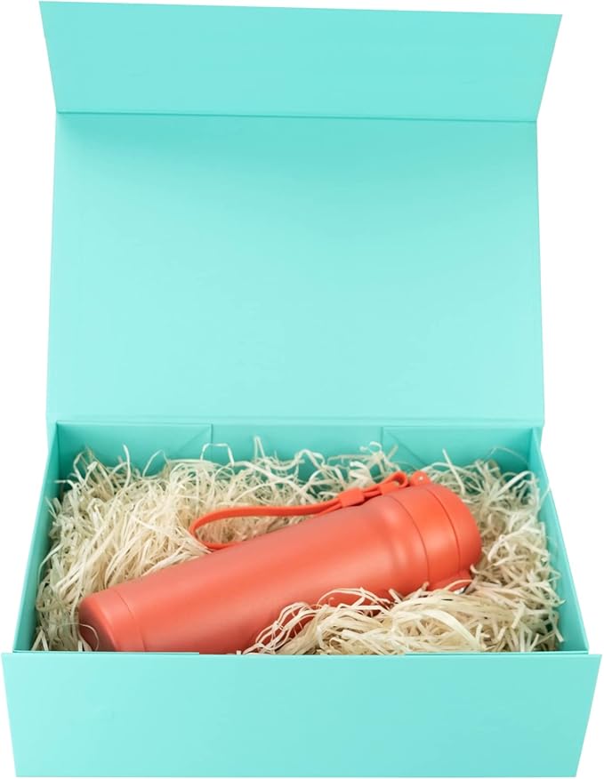 Rsgift Green Gift Box,7.8x7x3.1 Inches Gift Box with Lid,Groomsmen Graduation Decorative Boxes Birthday Presents Boxes