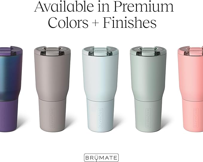 BrüMate Nav 35oz 100% Leak Proof Insulated Travel Tumbler with Magnetic BevLock™ Lid - Double Wall Cup-Holder Friendly Stainless Steel Mug (Kiwi)