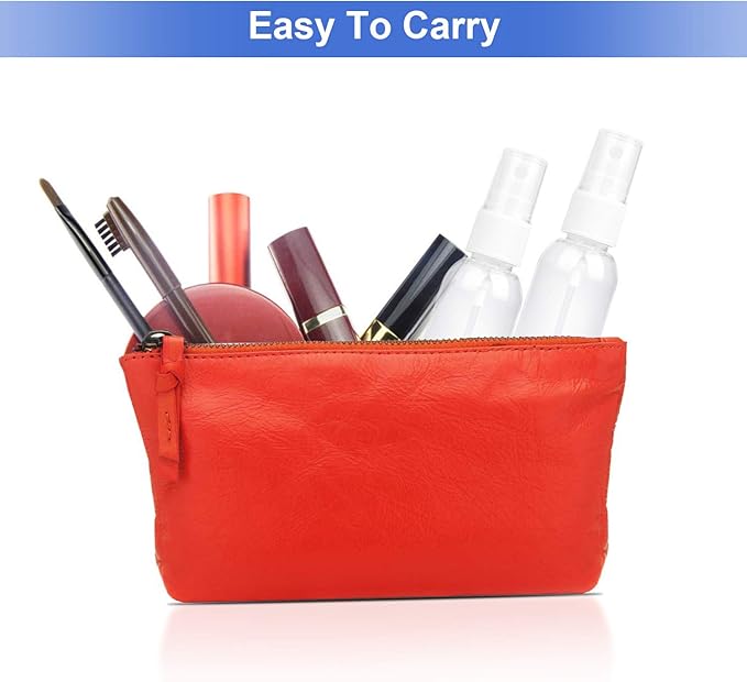 TRENDBOX 6 Pack Empty Transparent Plastic Fine Mist Spray Bottle 30 ml (1 oz)