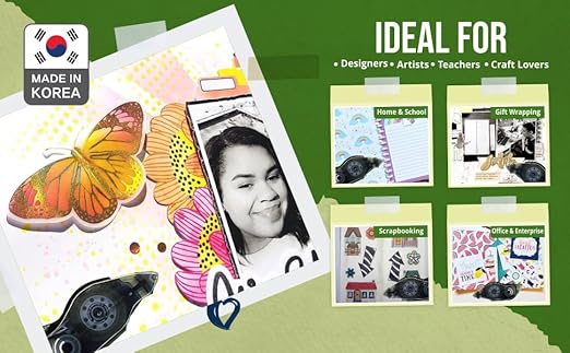 TAPE RUNNER Retractable Refill Cartridge - 12 Packs - Scrapbook Supplies - Scrapbooking Supply, Retractable 0.33 x 315 Inch Cartridges, Holiday Crafts & Gift Cards