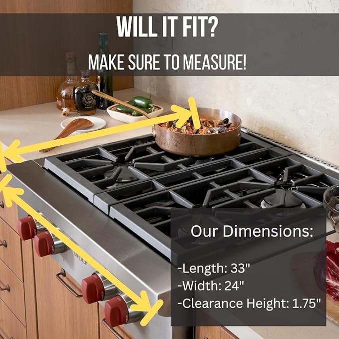 33"x 24" EXTRA LARGE Acacia Wood Cutting Board for Kitchen w/Juice Grooves, Tray Handles, Gift Box, Butcher Block, Serving & Charcuterie Tray, 10 Chalkboard Labels w/Chalk Pens