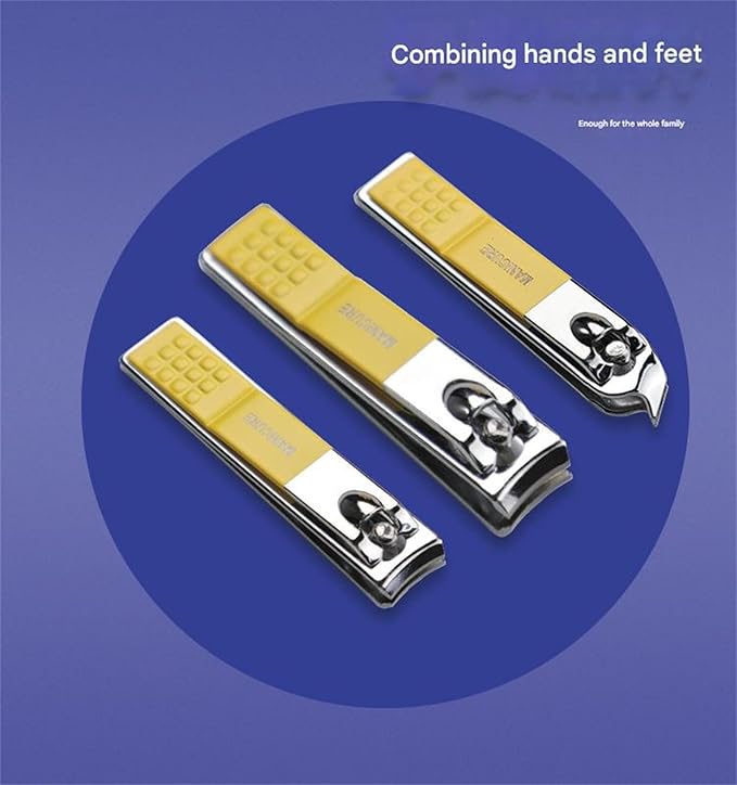 Portable Nail Clipper Set 12/16PCS, Nail Clippers and Beauty Tool Portable Set Manicure Set 12 in 1, Set Nail Clippers Professional Personal Care Tool Kit, Professional Manicure (16pcYellow)