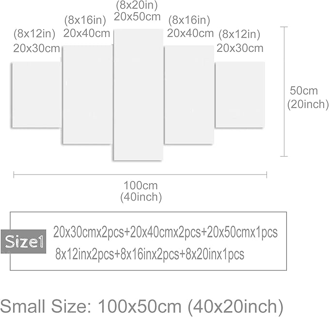 LUDUHU Turquoise Orchid Flowers Canvas Print - Abstract Green Floral Poster, Orchid Wall Art Painting Decor for Home Decoration Artwork Picture Bedroom Green Floral (A,Oversize 40x20inch)