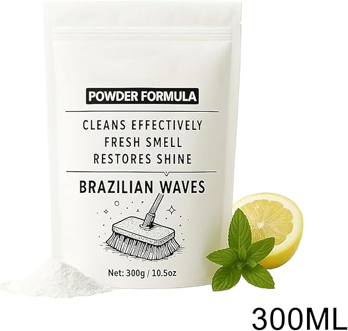 Mop Soap Powder - Multipurpose Cleaner, Powerful Carpet Scent Powder, Deep Wood Hardwood Floor Cleaning, Effective Home Cleaning Supply, Floor Care Product, Household Cleaner for Kitchen Bathroom