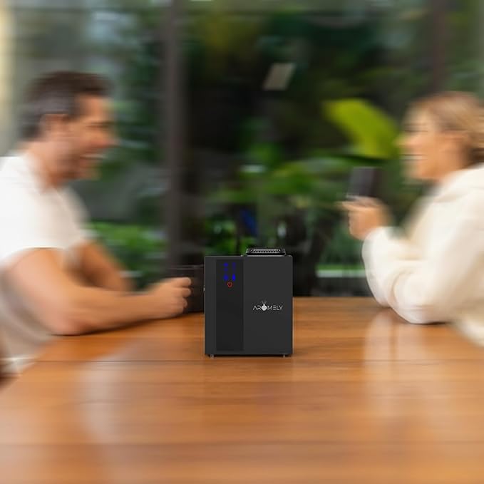 Smart Bluetooth HVAC Scent Diffuser - Whole Home & Commercial Aroma System, Waterless Aromatherapy, Ideal for Whole House and Office Scenting, App Controlled Perfect Aroma Diffuser Up to 1,800 SQFT