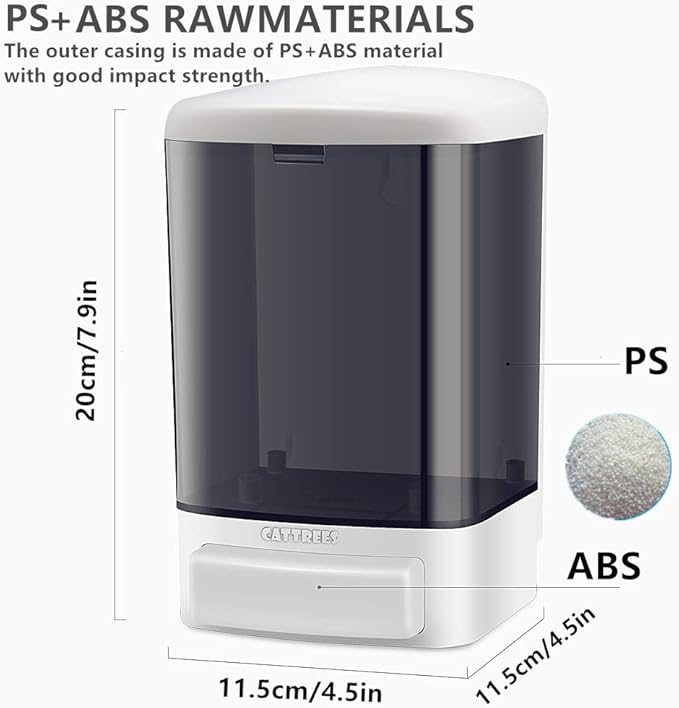 Manual Soap Dispenser Kitchen Bathroom 33.8oz/1000ml Wall Mounted Hand Commercial Soap Dispenser for Liquid Containers Shampoo Gel Chamber Plastic (Black)