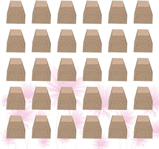 100 Pcs Biodegradable Paper Pot Nursery Cups Organic Peat Plant Containers for Seedlings Vegetables Fruit Cultivation Garden Starter Kit