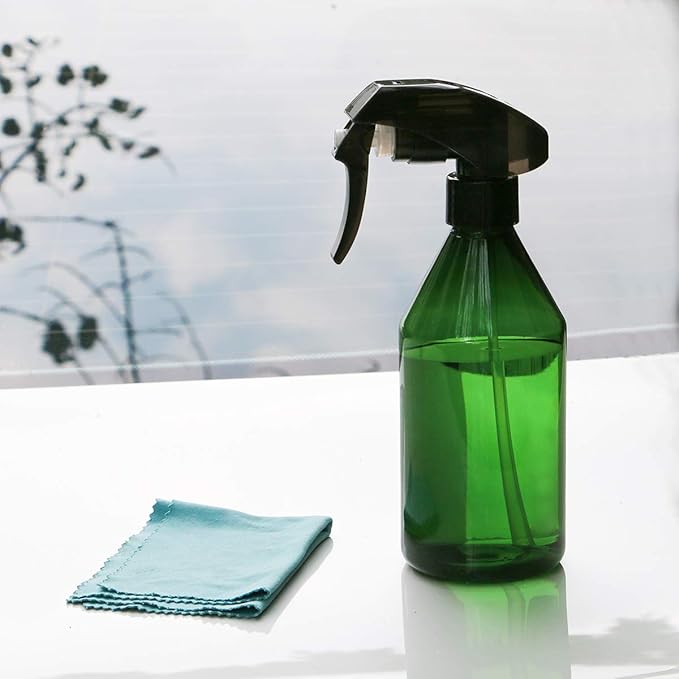 driew 6-Pack 10oz Green Plant Mister - Fine Mist Spray Bottle for Plants