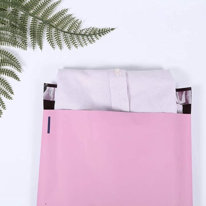 300 Count, 10x13 inch 100% Recycled Poly Mailers Eco Friendly Packaging Envelopes Supplies Mailing Bags 2.5 Mil Thick - SMART Mailer