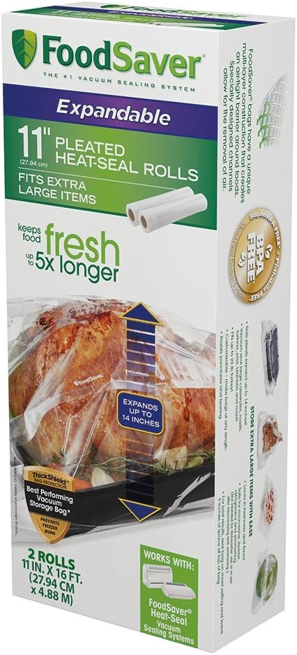 FoodSaver Vacuum Sealer Bags for Extra Large Items