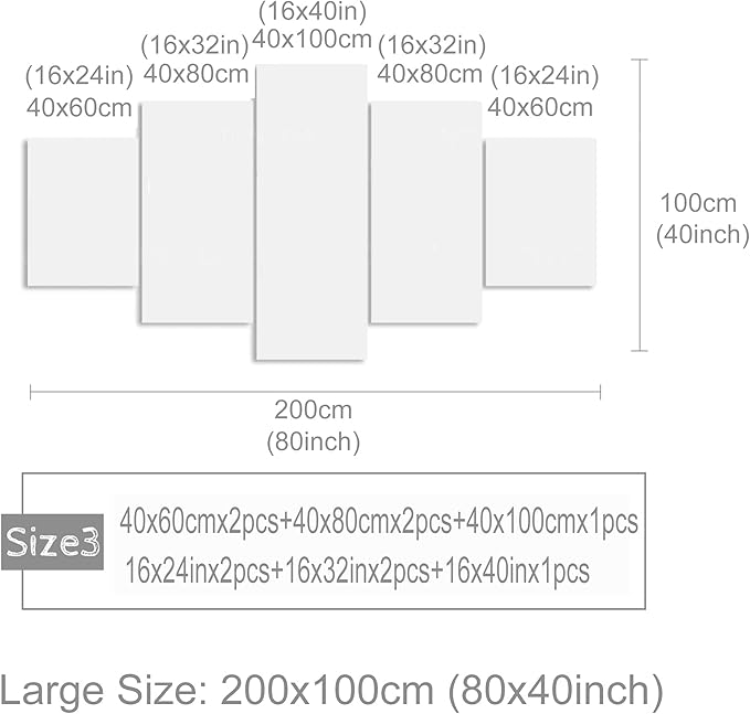 LUDUHU Purple Orchid Flowers Canvas Print - Abstract Red Floral Poster Wall Art Painting Decor for Home Decoration Artwork Picture Bedroom Purple Floral (C,Oversize 80x40inch)