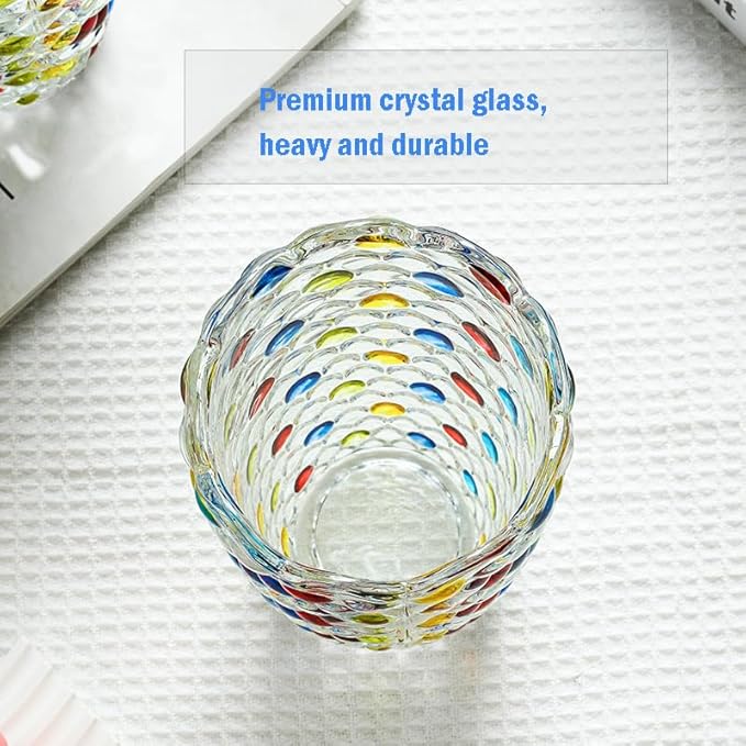 Colorful Glass Vase