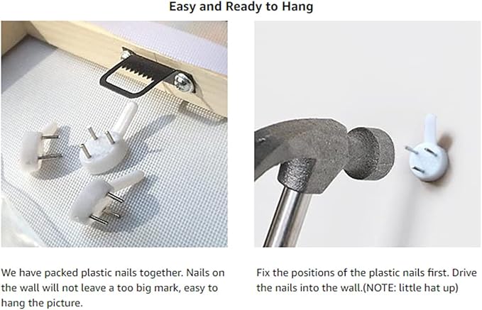 LUDUHU Arts Modern Flower Theme Wall Art - Abstract Orchid Canvas Wall Decor Flower Abstract Painting Still Life Canvas Wall Art for Home Decor (I,Oversize 40x20inch)