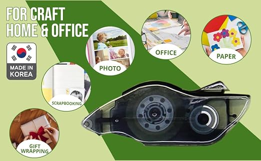 TAPE RUNNER Retractable Refill Cartridge - 12 Packs - Scrapbook Supplies - Scrapbooking Supply, Retractable 0.33 x 315 Inch Cartridges, Holiday Crafts & Gift Cards