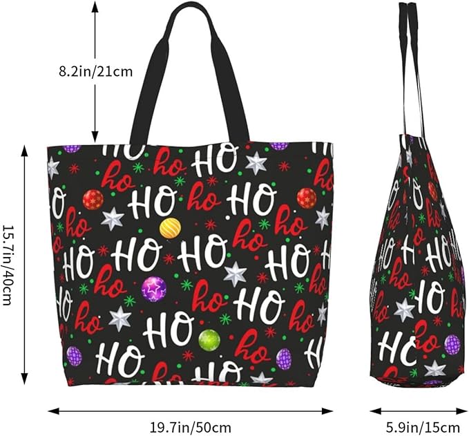 Tote Bag Shoulder Bags for Women Grocery Shopping Bag Reusable Bags Boho-Red Paisley 1