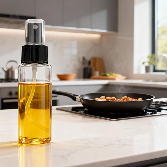 220PCS 30ML Mini Clear Spray Bottles Bulk – Fine Mist Empty Travel Containers with Funnels, Refillable Liquid 1oz Plastic Sprayer for Perfume Essential Oils Toner, Pocket Size Makeup Kit