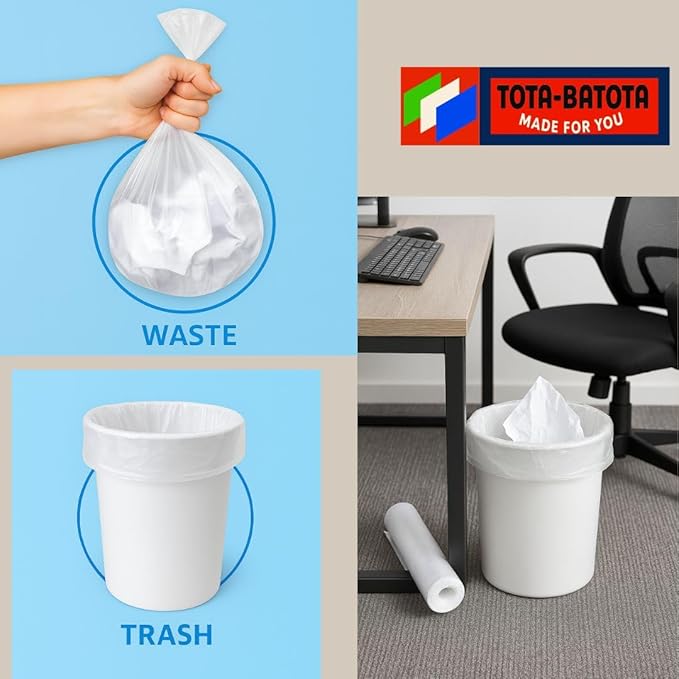 1 Roll (450) – Clear Plastic Produce Bags on a Roll 12" × 20", Premium Food Storage Bags for Kitchen & Commercial Use, Freezer Safe, Strong & Easy Tear, Ideal for Fruits, Vegetables & Meat