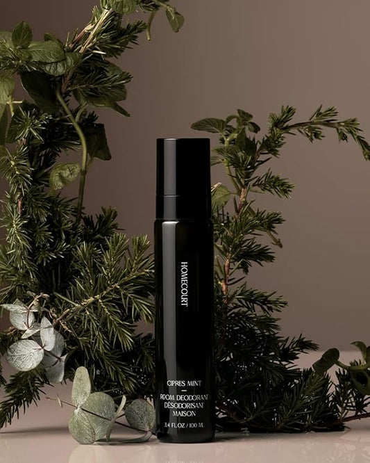 Homecourt Room Deodorant, Natural Room Spray, Fragrance of Spearmint & Cedarwood, For Kitchen, Bathroom & more, Clean Formula, Cipres Mint, 3.4 oz