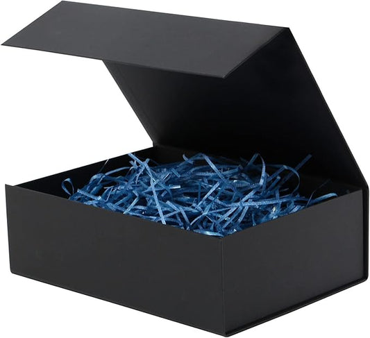 Empty gift box Small Black 7.8x7x3.1 Inches Gift Box with Lid Groomsmen Graduation decorative boxes with lids Halloween,Christmas,Valentine's Day,gifts for women