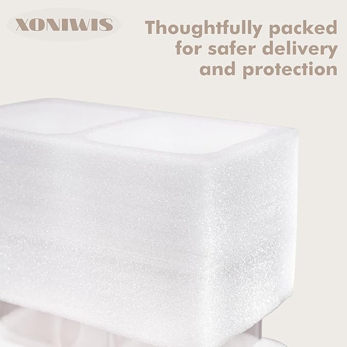 63oz 3PCS Rectangle Glass Storage Containers with Bamboo Lids, Glass Jars with Lids, Clear Food Jar, Square Canister, Pantry Organizers and Storage for Flour, Pasta, Coffee, Tea, Snack, Cookie