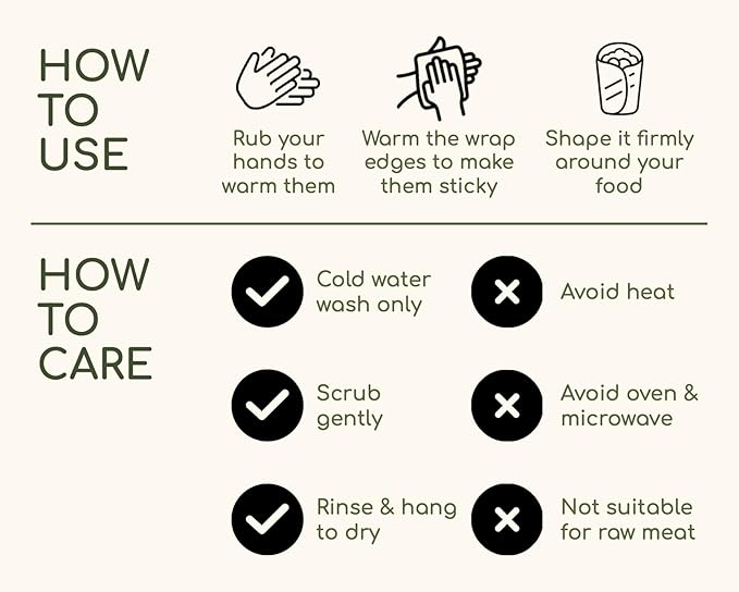 Truebee Reusable Beeswax Food Wraps 7-Pack Summer Orchard – Non Toxic, Plastic Free, Silicone Free, Sustainable, Environmentally Friendly, Organic Cotton Beeswax Wraps (S, M, L)