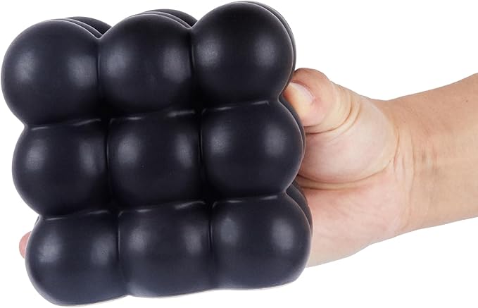 Restaurantware-Table Art Flower Vase, 1 Bubble Vase - Minimalist Style, for Fresh Or Artificial Flowers, Black Ceramic Piece for Home Decor, Kitchen, Home, Living Room, Office, and More