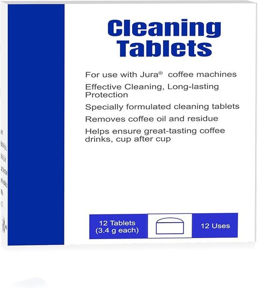 Descaling Tablets Compatible with Jura Cleaning Tablets (12 Count)