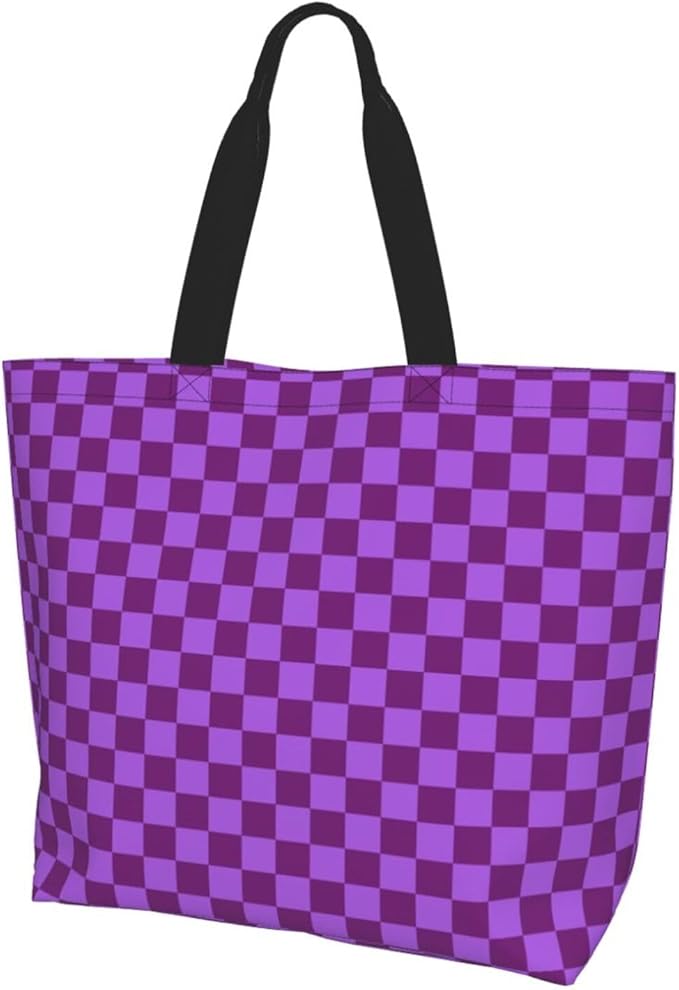 Tote Bag Shoulder Bags for Women Grocery Shopping Bag Reusable Bags Boho-Red Paisley 1