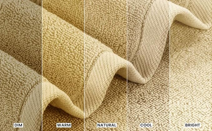 Utopia Towels 4 Pack Premium Bath Towels Set, 27 by 54 Inches, 100% Ring Spun Cotton 600GSM, Lightweight and Highly Absorbent Quick Drying Towels, Perfect for Daily Use, Beige