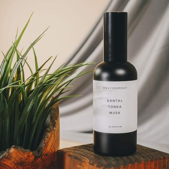 ENVIRONMENT Inspired by 5-Star Resort 1HT Room Spray, 100ml Air Freshener (Santal | Musk) Home Fragrance Accessories, Room Perfume, Room Deodorizer, Vegan & Cruelty-Free