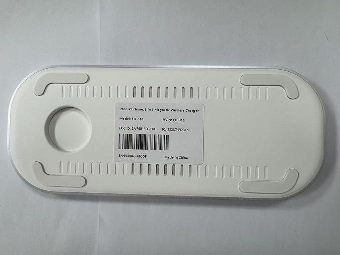 3 in 1 Fast Wireless Charger Stand for iPhone, Foldable Travel Charging Station for Magsafe for iPhone 17/Air/16/15/14/13/12 Series, Apple Watch Series, AirPods pro/2/3/4, Gifts for Women Men (Silver)