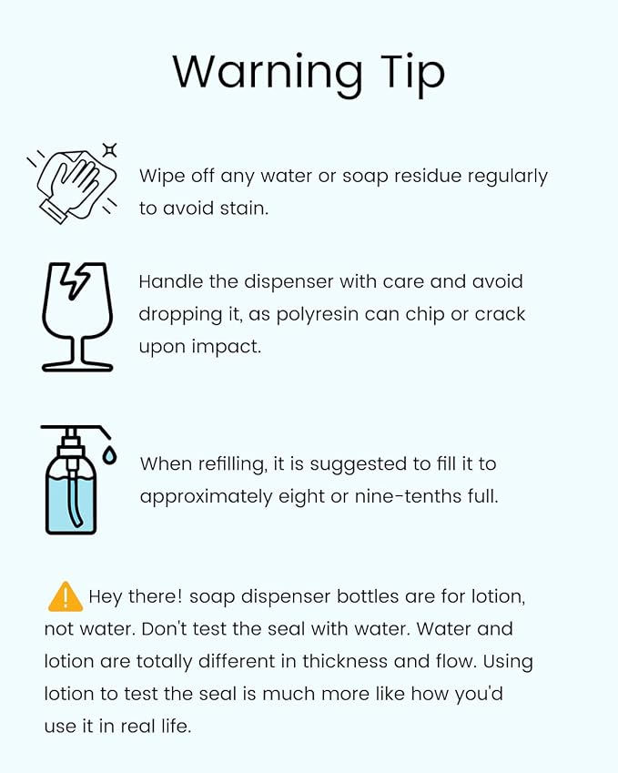 Ceramic Dish Soap Dispenser with 2 Pumps for Hand Soap, Shampoo, Lotion, Conditioner, 12 oz Refillable Soap Bottle with Silicone Funnel for Thanksgiving Chiristmas Bathroom & Kitchen, Black