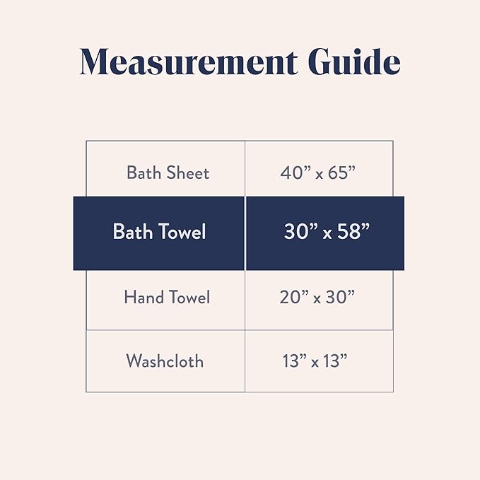 Brooklinen Super-Plush Turkish Cotton Bath Towel Set - Includes 4 Bath Towels Cotton, 820 GSM, Highly Absorbent, Machine Washable, Perfect for Home & Bathroom (Smoke Grey)