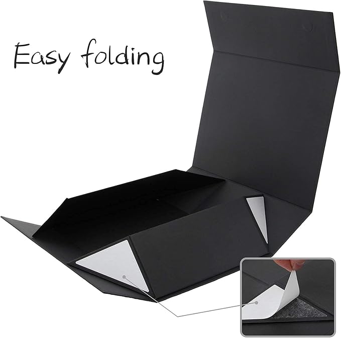 Empty gift box Small Black 7.8x7x3.1 Inches Gift Box with Lid Groomsmen Graduation decorative boxes with lids Halloween,Christmas,Valentine's Day,gifts for women