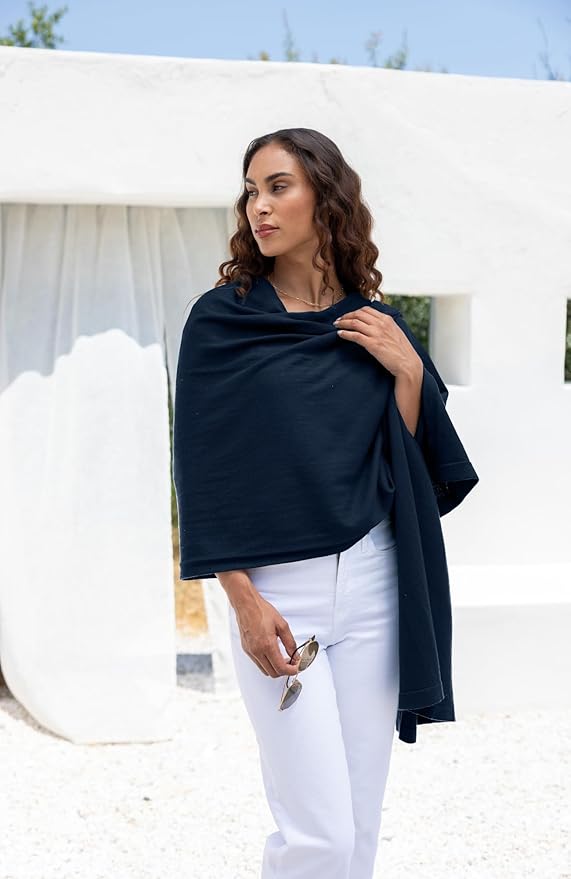 zestt Dreamsoft Travel Scarf, Wrap and Shawl for Women, Organic Cotton